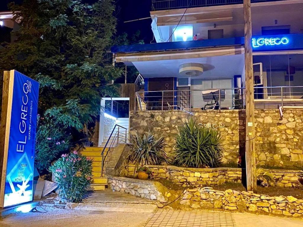 Bed and Breakfast Elgreco By The Sea Nea Karvali Exteriér fotografie
